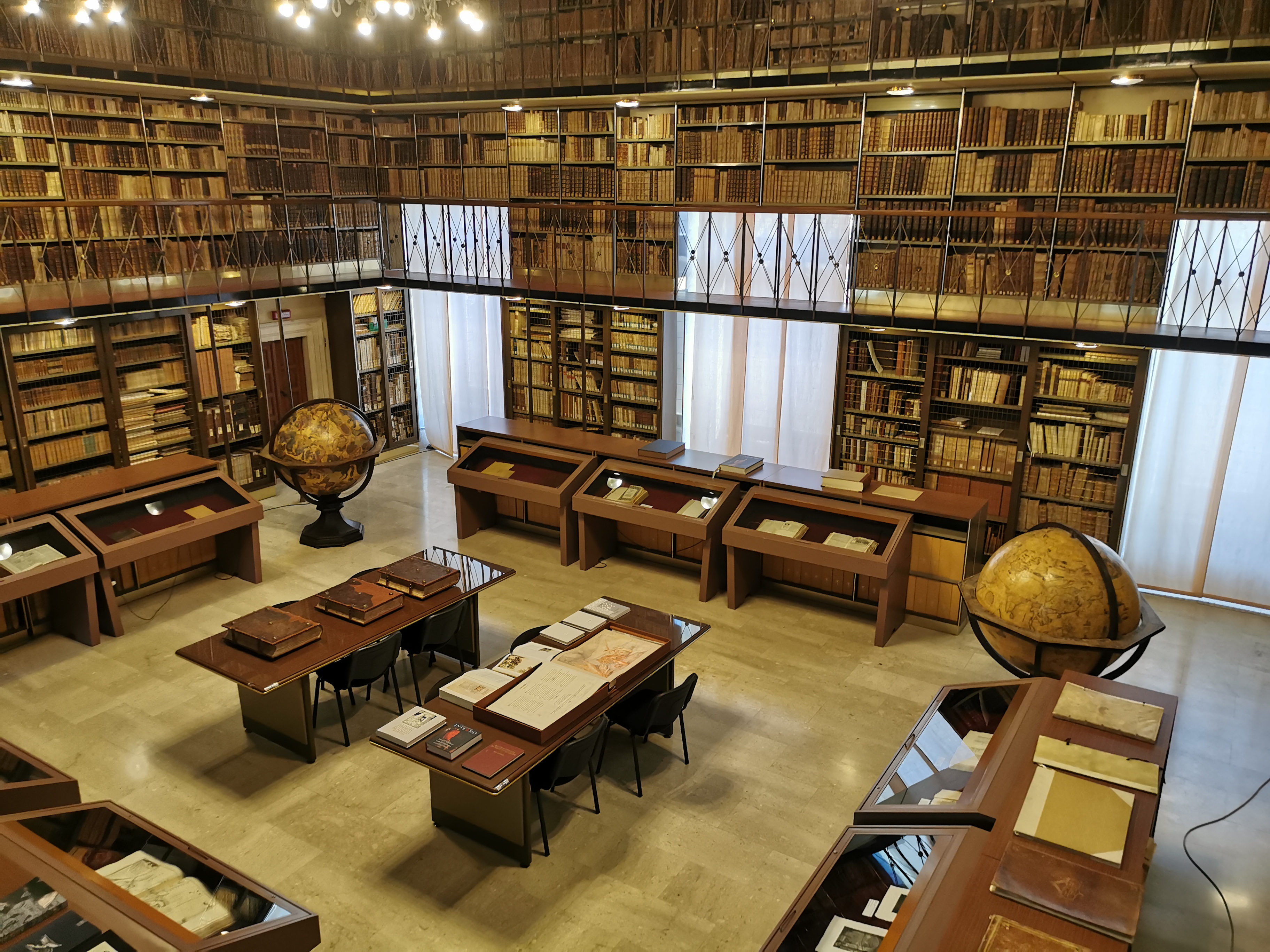 Veduta della Sala Planettiana 